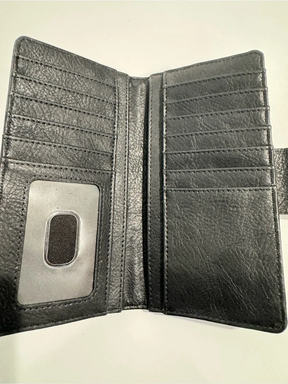 Fossil Black Leather RFID Women's Wallet